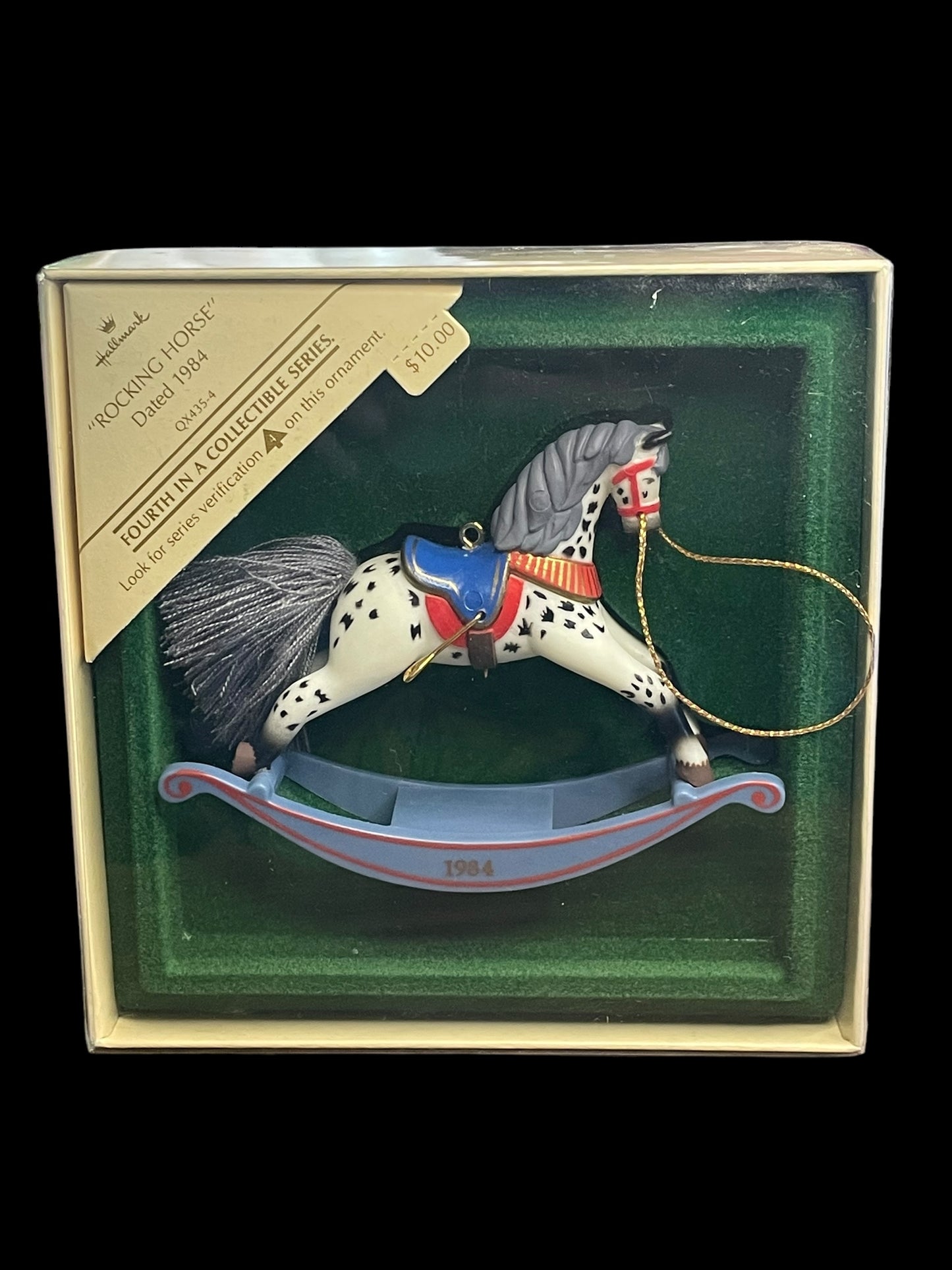 1984 Hallmark Keepsake Ornament Rocking Horse #4