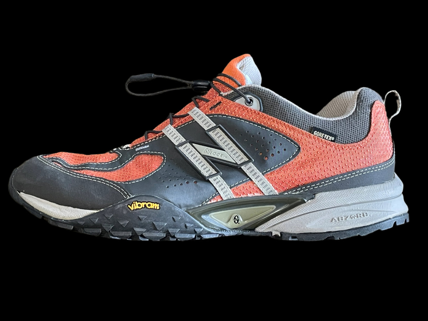 New Balance 1320 Orange and Grey Hiking Shoes Size 11 1/2 Men