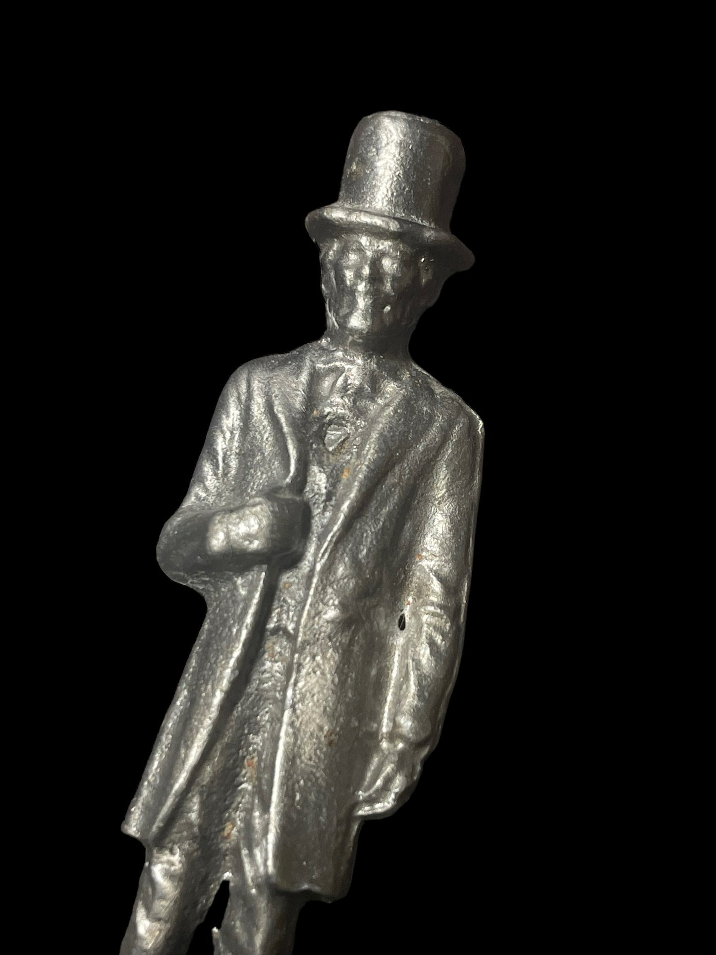 Mini Unpainted Civil War Abraham Lincoln Metal Figurine