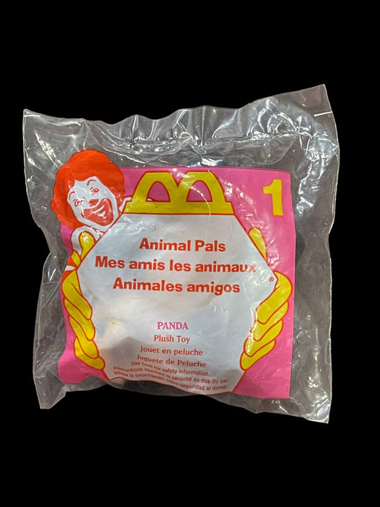 1997 Animal Pals Panda McDonald's Happy Meal Toy