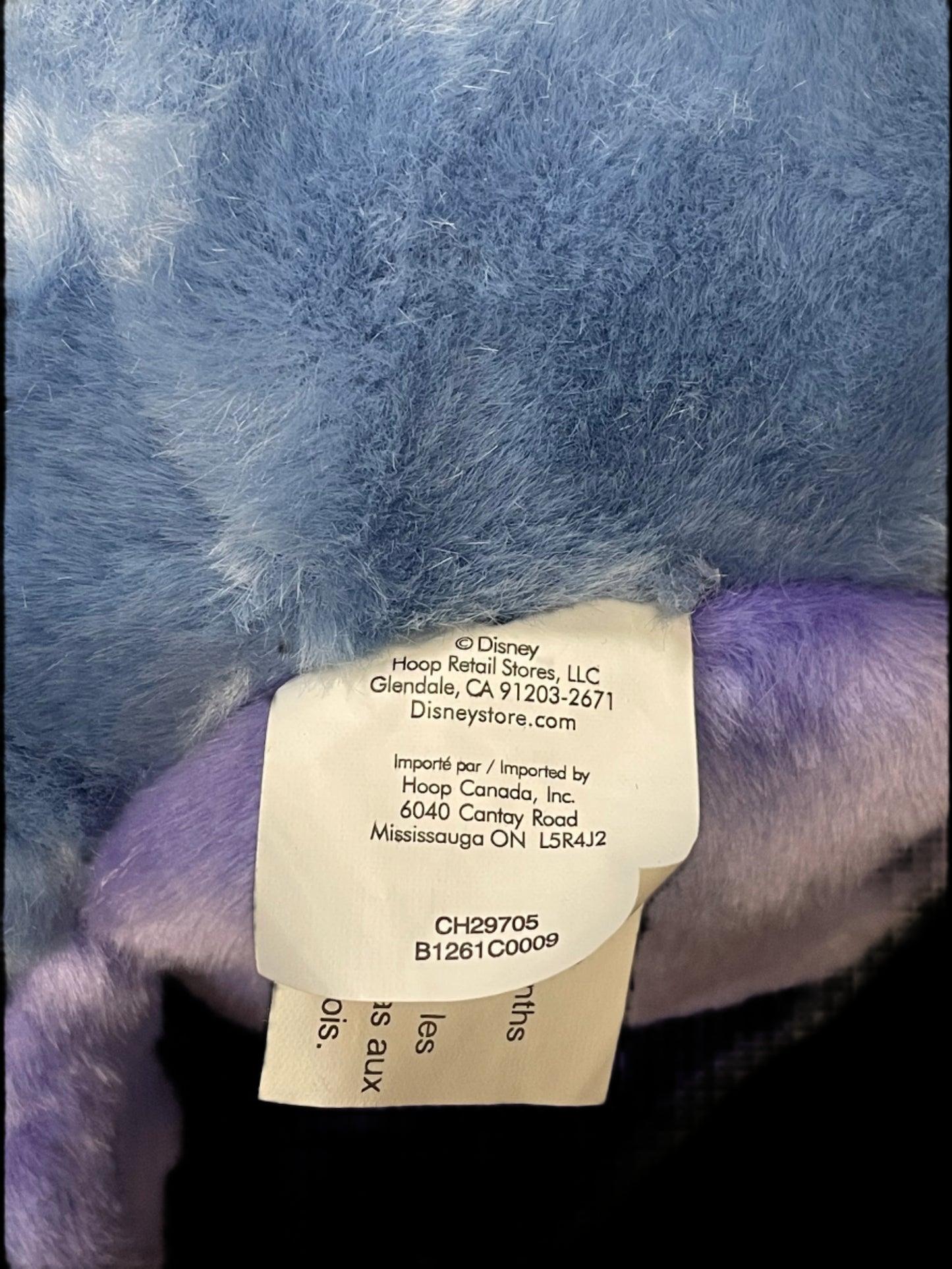 Authentic Disney Store Exclusive Winnie the Pooh Core Eeyore Stuffed Plush