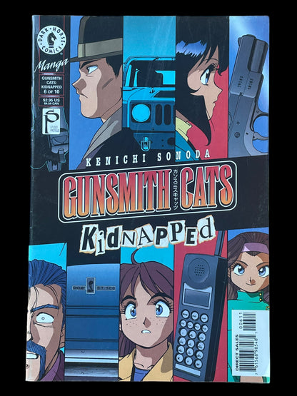 Gunsmith Cats: Kidnapped #6 April 2000 Dark Horse Comics Book