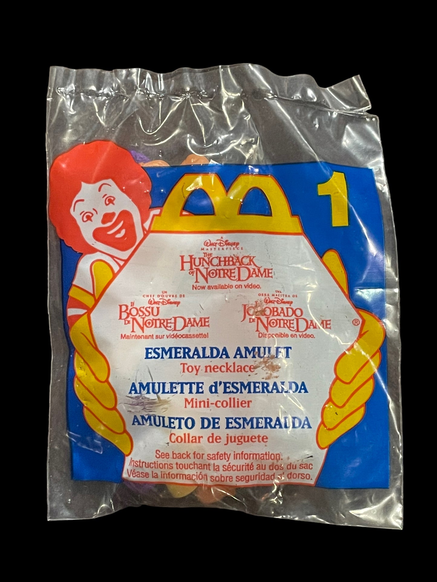 1996 Hunchback of Notre Dame Complete Set of 8 McDonald's Happy Meal Toy