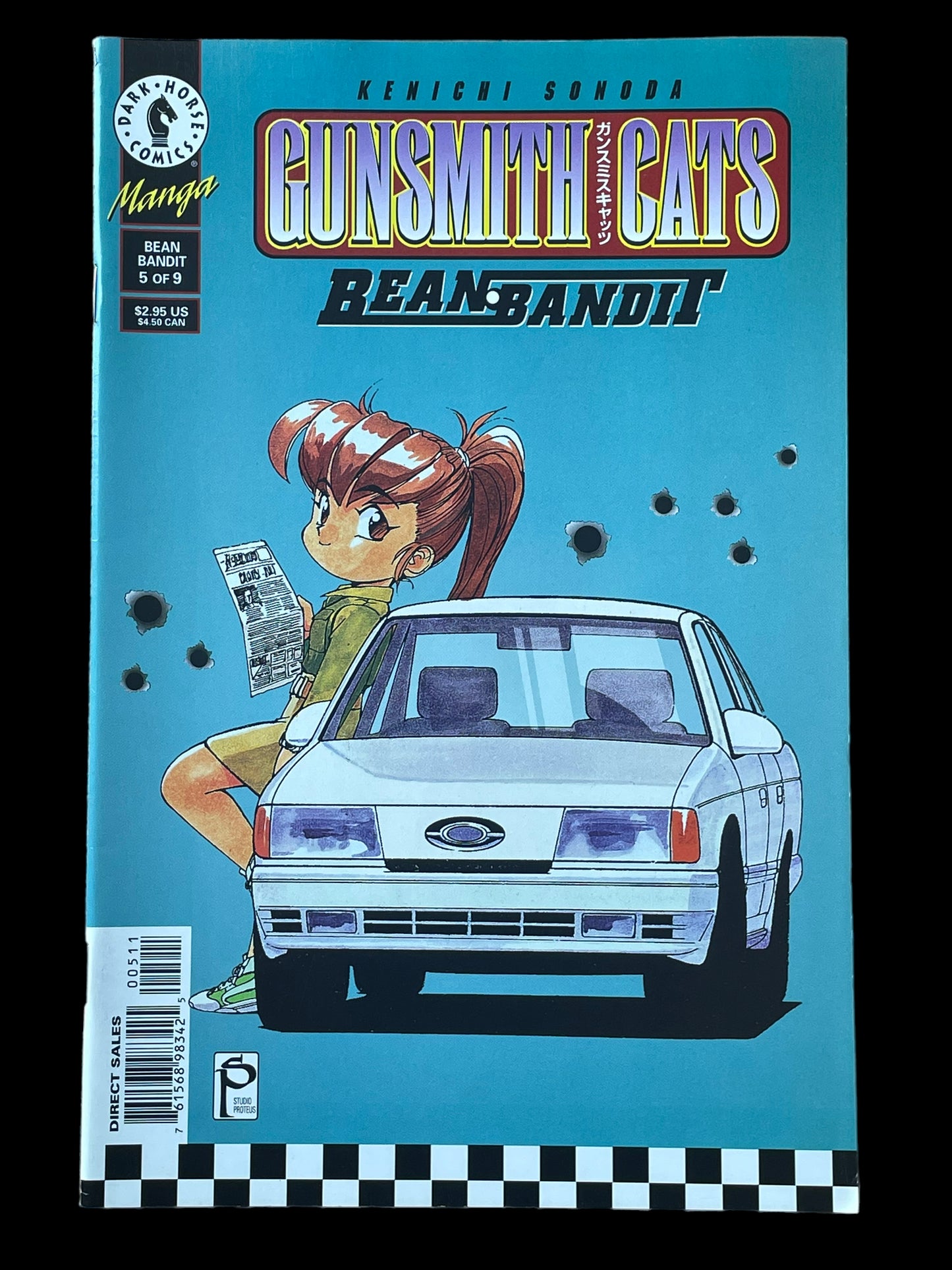 Gunsmith Cats: Bean Bandit Complete Set of 1 to 9 Dark Horse Comics Books