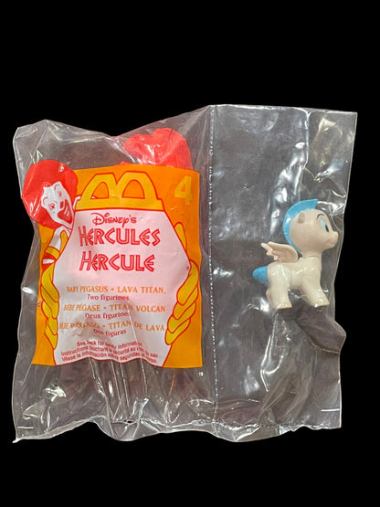 1996 Hercules Baby Pegasus & Lava Titan McDonald's Happy Meal Toy