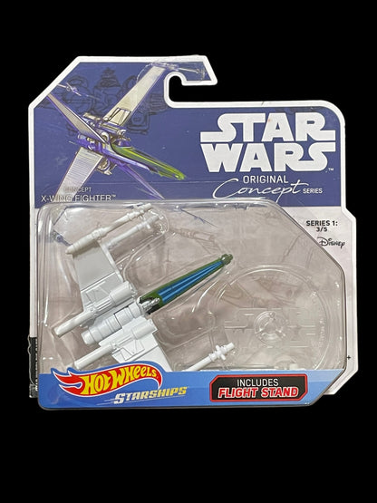 2017 Hot Wheels Star Wars Original Concept Series Concept X-Wing Fighter 3 of 5