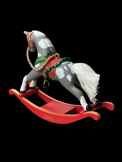 2005 Hallmark Keepsake Ornament Rocking Horse, Special Edition