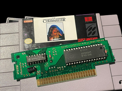 1991 Chessmaster Game SNES Super Nintendo Entertainment System Cartridge Tested