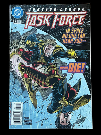 Justice League Task Force #32 Feb 1996 DC Comics Book