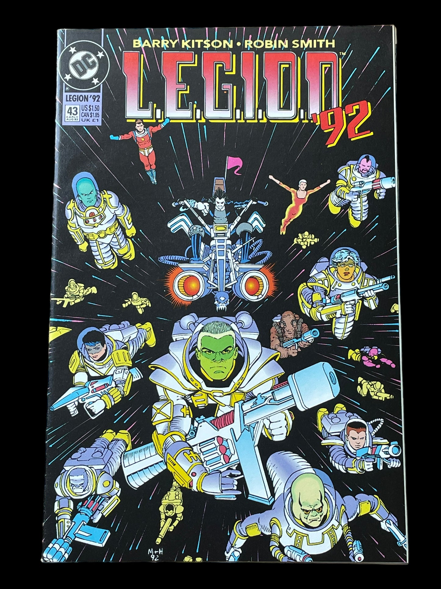 Legion L.E.G.I.O.N '92 #43 Early Aug 1992 DC Comics Book