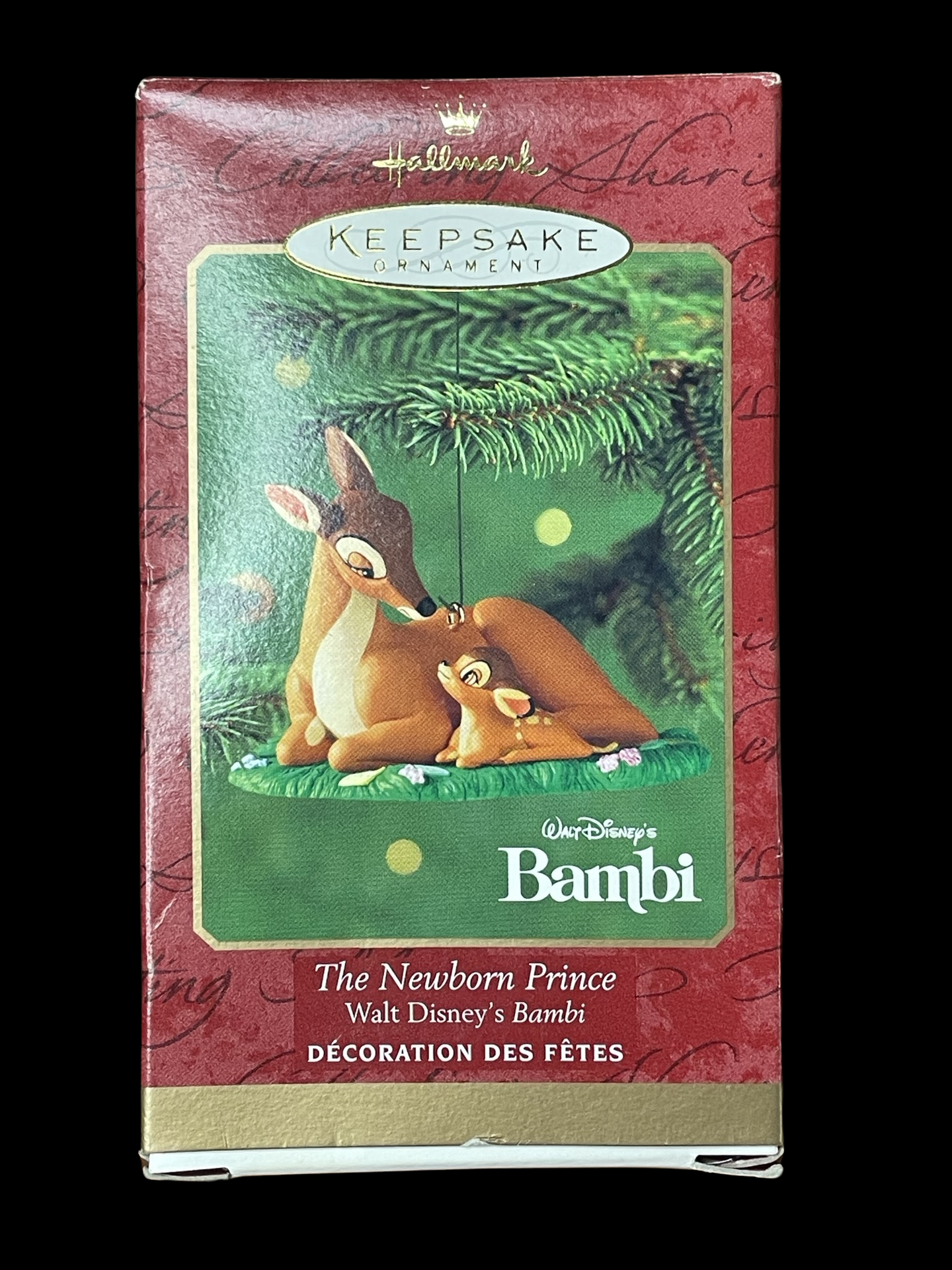 2000 Hallmark Keepsake Ornament The Newborn Prince, Disney's Bambi