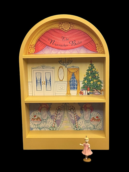 1996 Hallmark Keepsake Ornament Christmas Collector's Series #1 Nutcracker Ballet and Display Stage