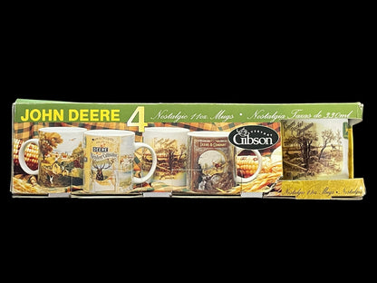 2000 John Deere Nostalgia 11oz Mugs Set of Four