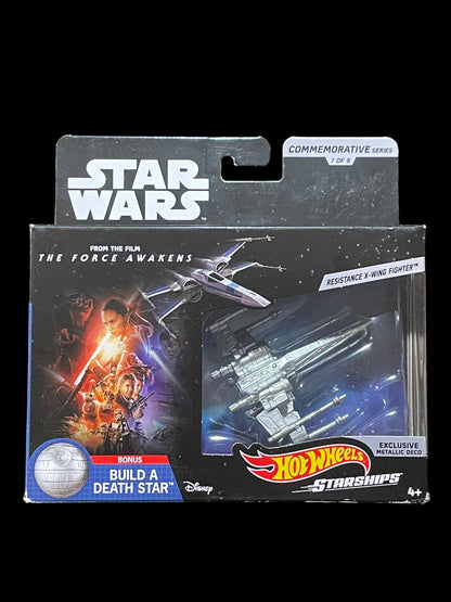 2018 Hot Wheels Star Wars Starships Commemorative Series Resistance X-Wing Fighter 7 of 9