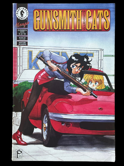 Gunsmith Cats Complete Set of 1 to 10 Dark Horse Comics Book