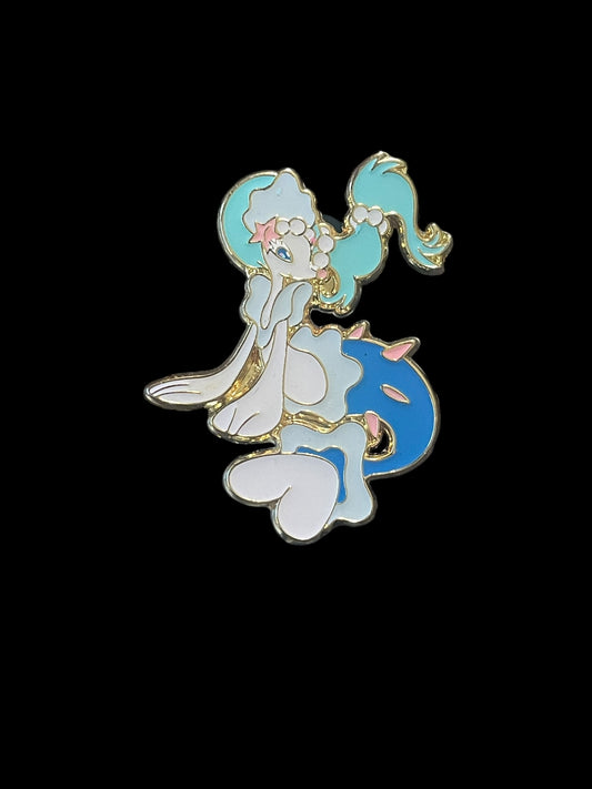 2017 Primarina Pokemon Official Enamel Collectible Pin