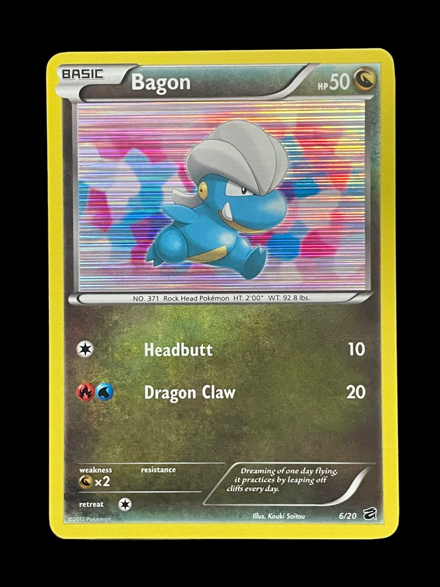 Bagon #6 Pokemon Dragon Vault