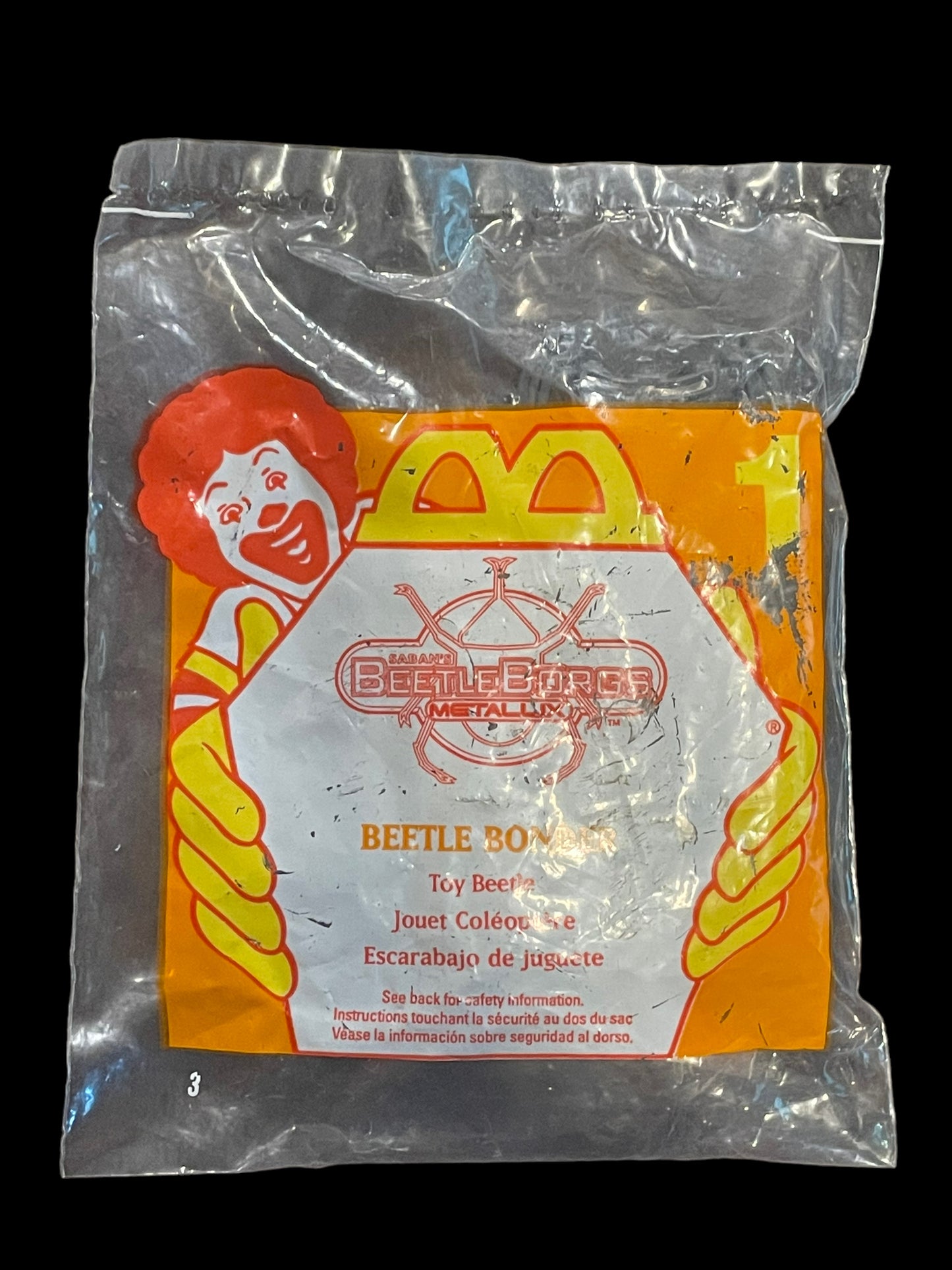 1996 BeetleBorgs Metallix Beetle Bonder McDonald's Happy Meal Toy