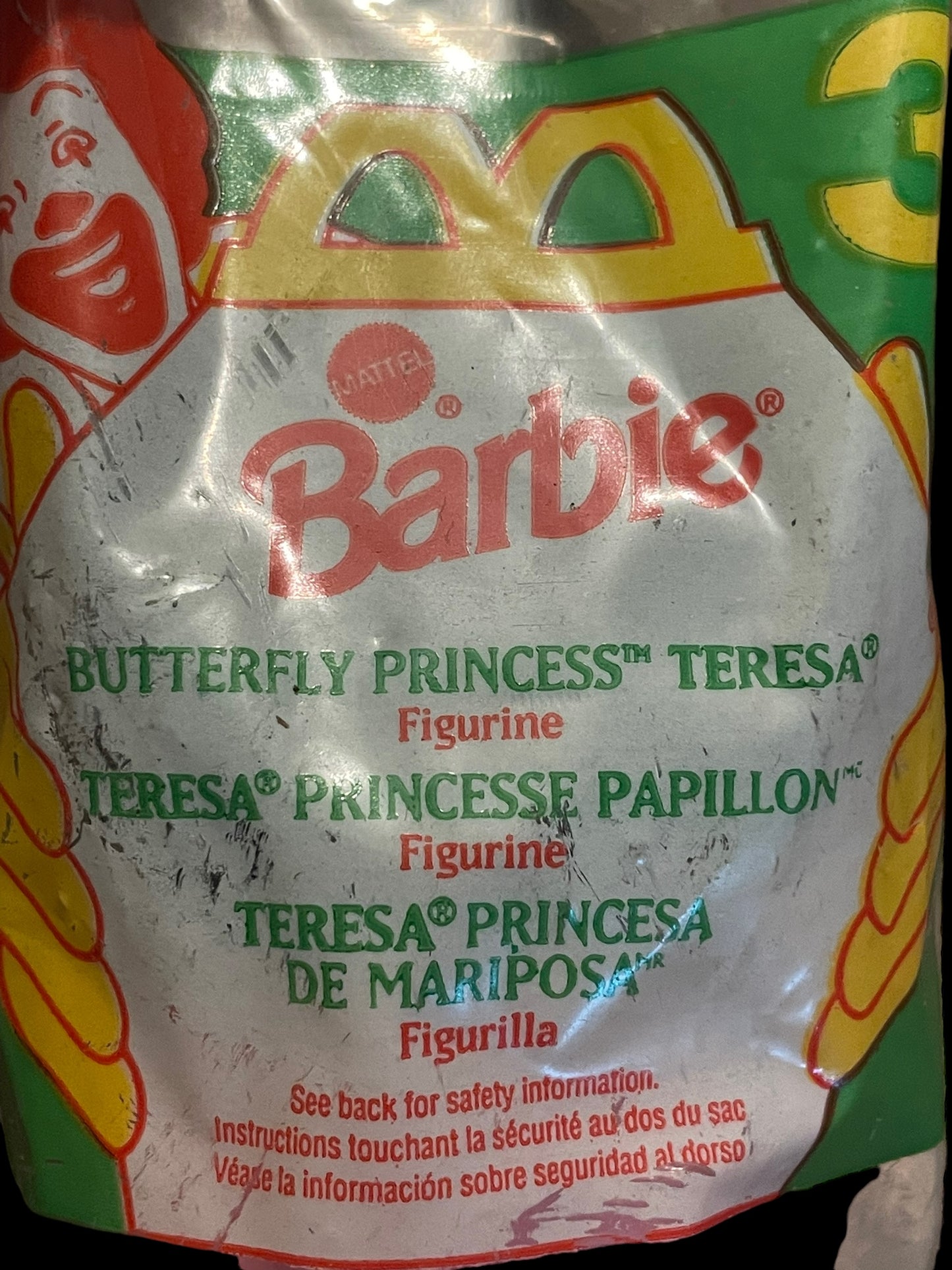 1994 Barbie Butterfly Princess Teresa McDonald's Happy Meal Toy