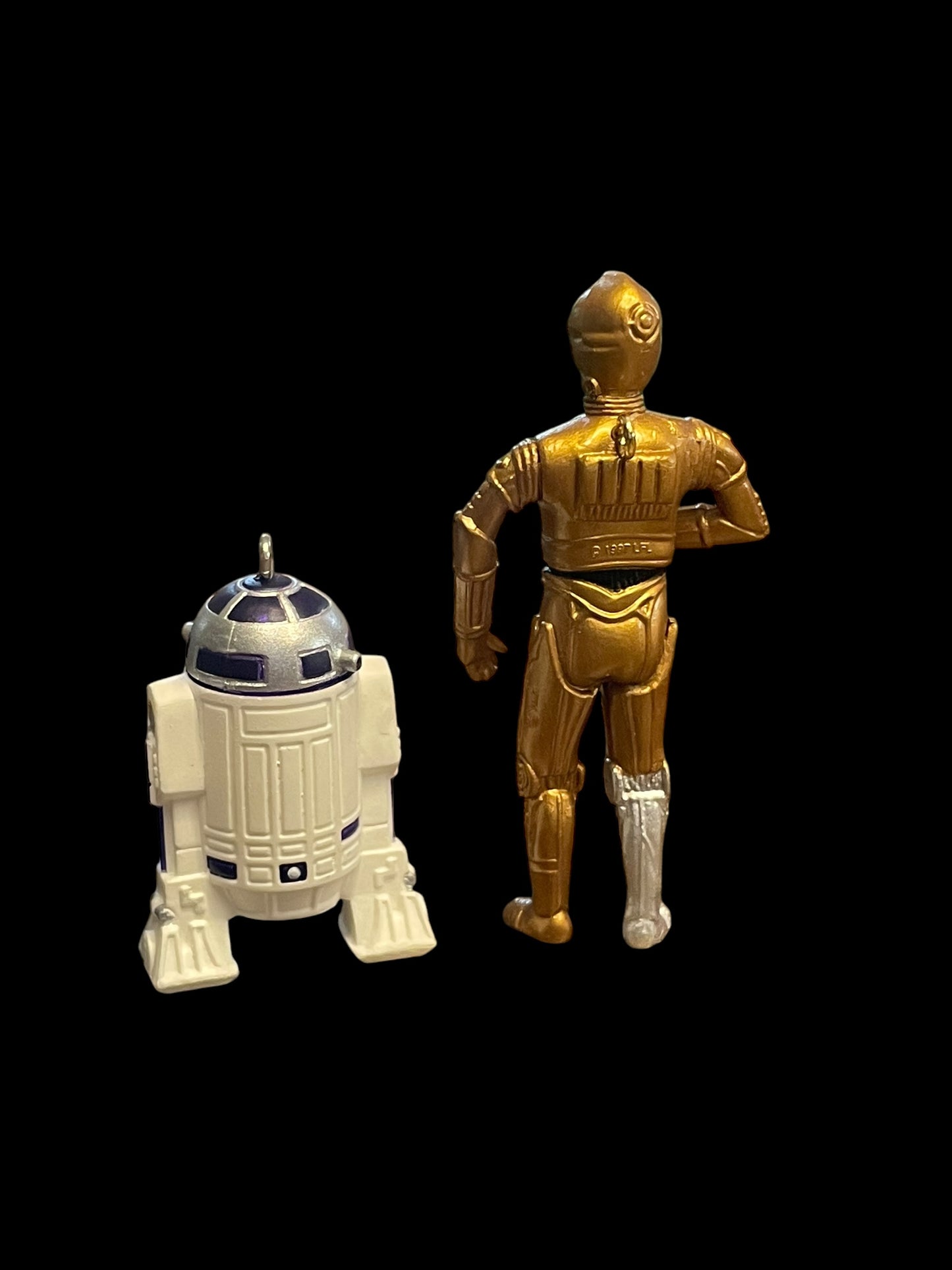 1997 Hallmark Keepsake Ornament Star Wars C-3PO and R2-D2 Miniature