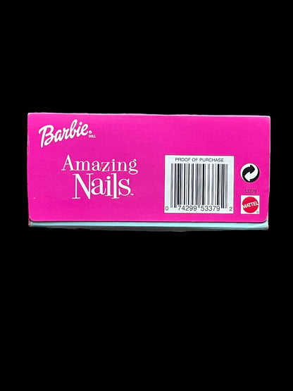 2001 Mattel Amazing Nails Barbie Doll 53379