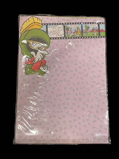 1995 Warner Bros Looney Tunes Marvin The Martian Stationary Pack