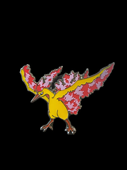 2016 Moltres Pokemon Official Enamel Collectible Pin