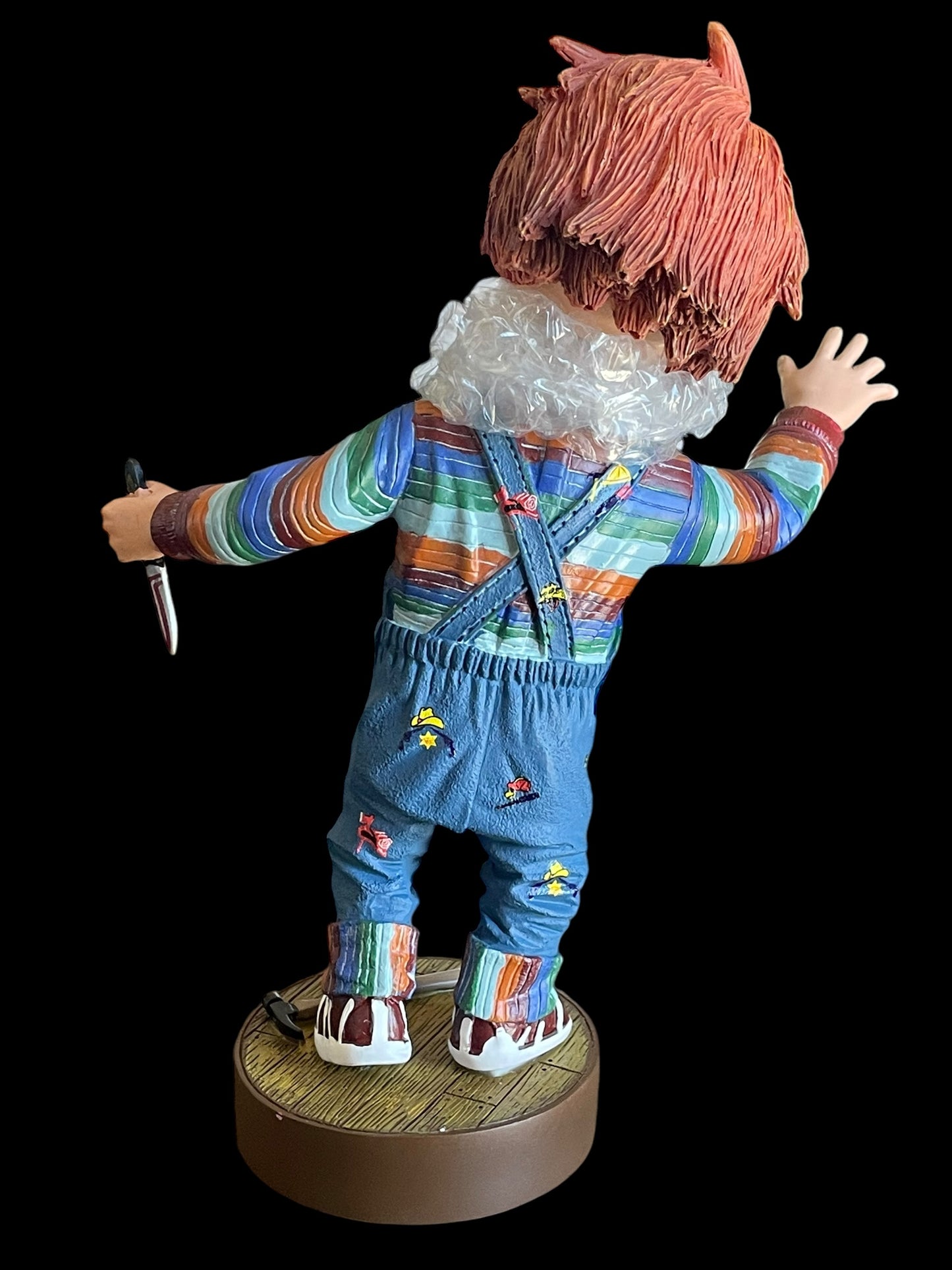 2004 Head Knockers Chucky Child's Play 2 Hand Painted Bobblehead