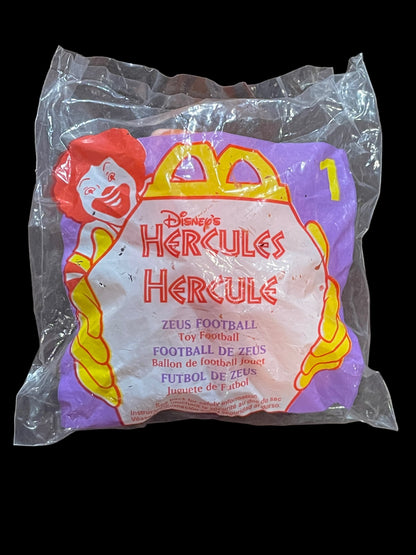 1997 Hercules Zeus Football McDonald's Happy Meal Toy