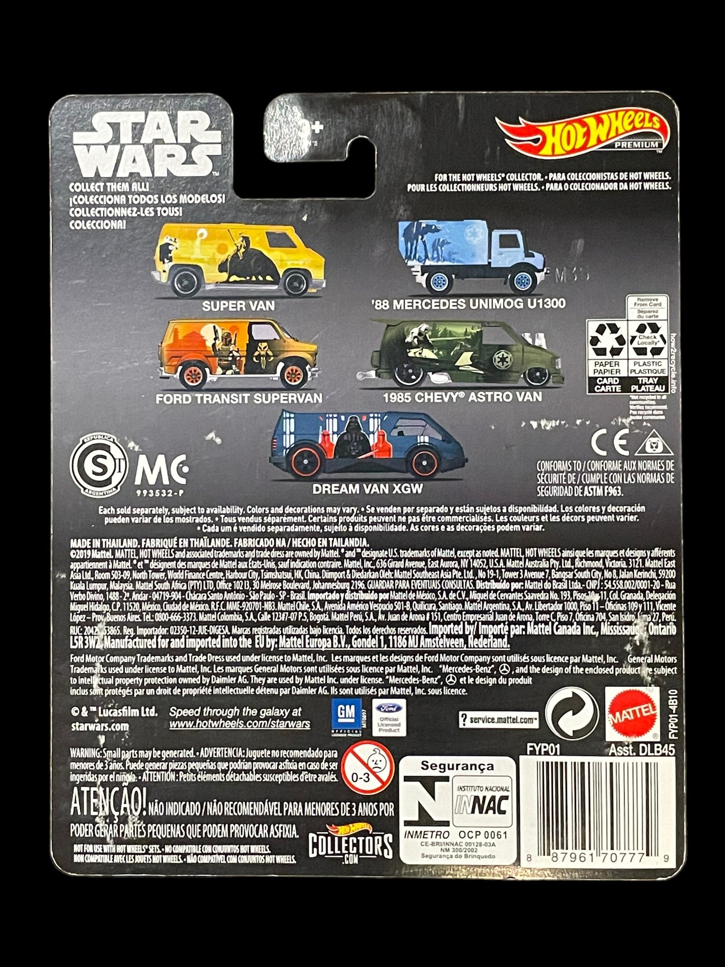 2019 Hot Wheels Premium Star Wars Super Van 1 of 5