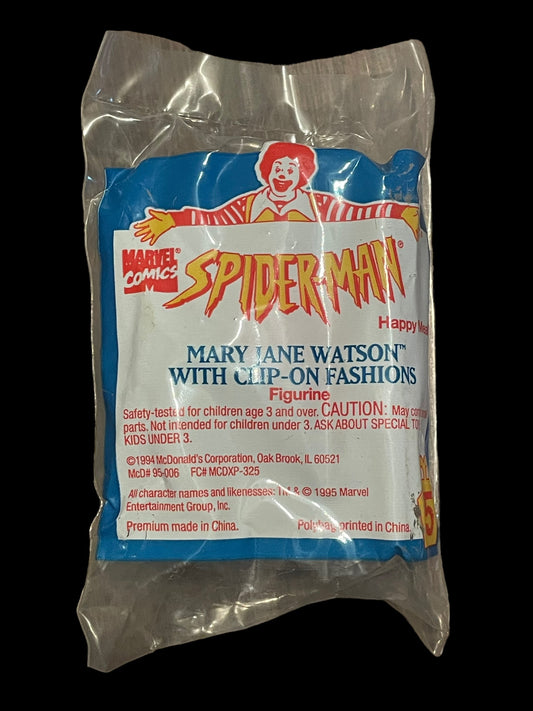 1994 Spider-Man Mary Jane Watson with Clip-On Fashions McDonald's Happy Meal Toy