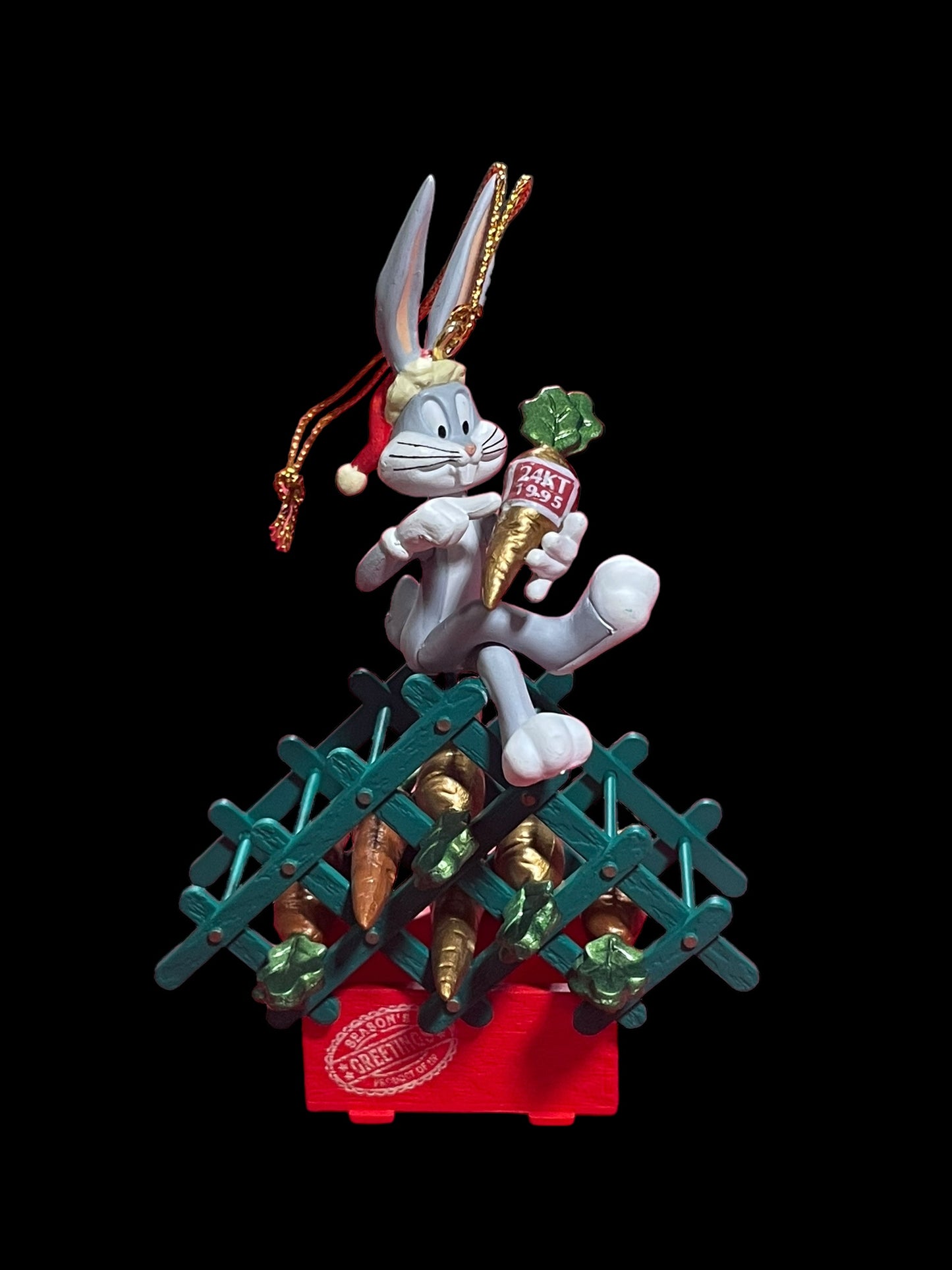 1995 Matrix Ornament Warner Bros Looney Tunes Bugs Bunny