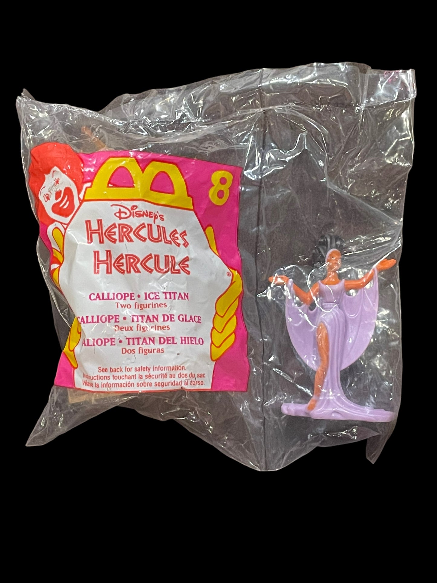 1996 Hercules Calliope & Ice Titan McDonald's Happy Meal Toy