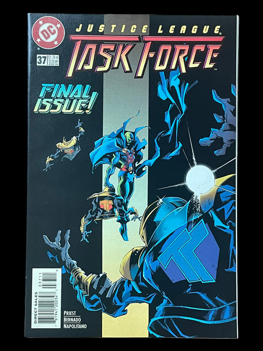 Justice League Task Force #37 Aug 1996 DC Comics Book