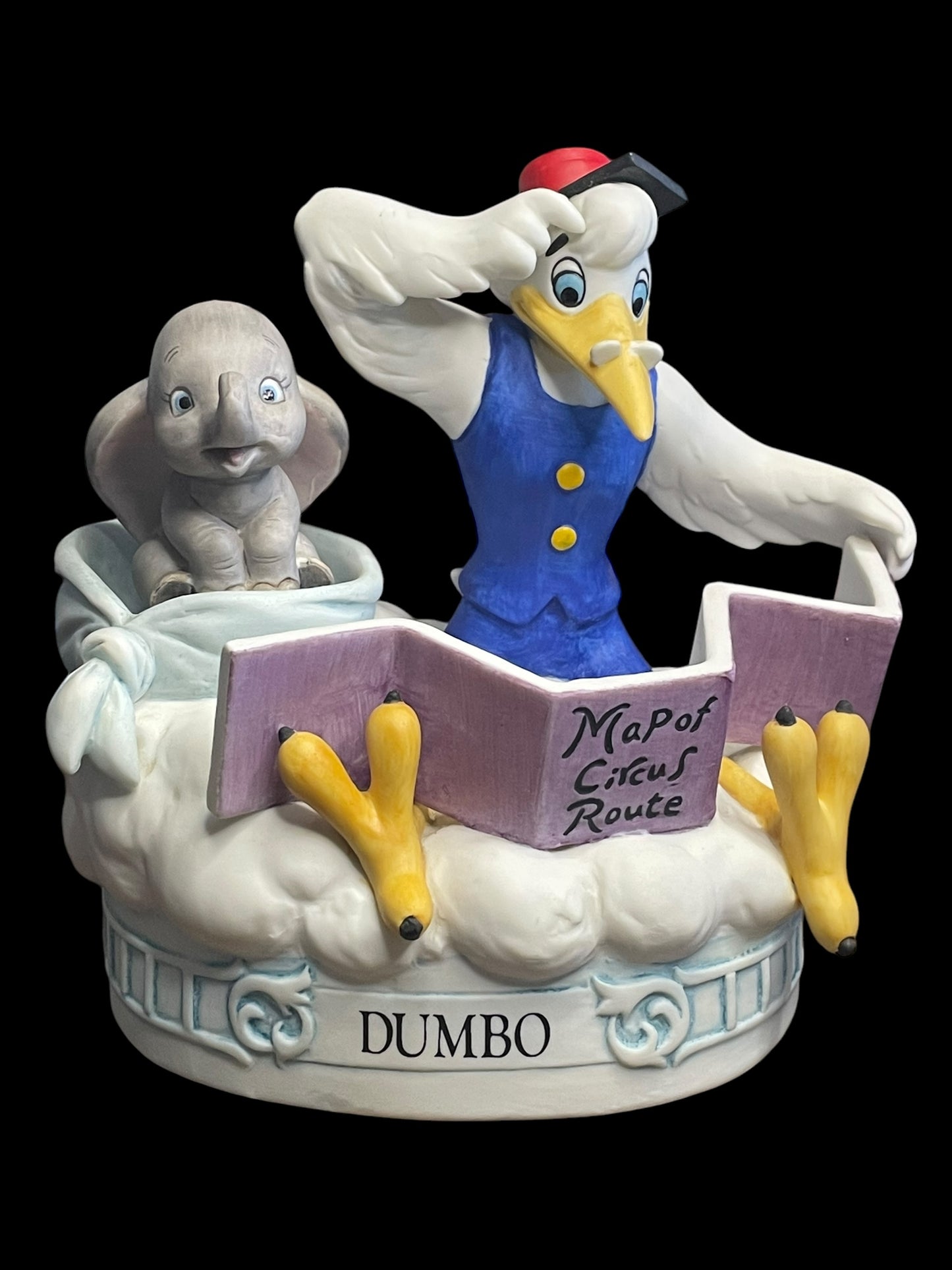 1986 Disney Dumbo Musical Memories Limited Edition Music Box