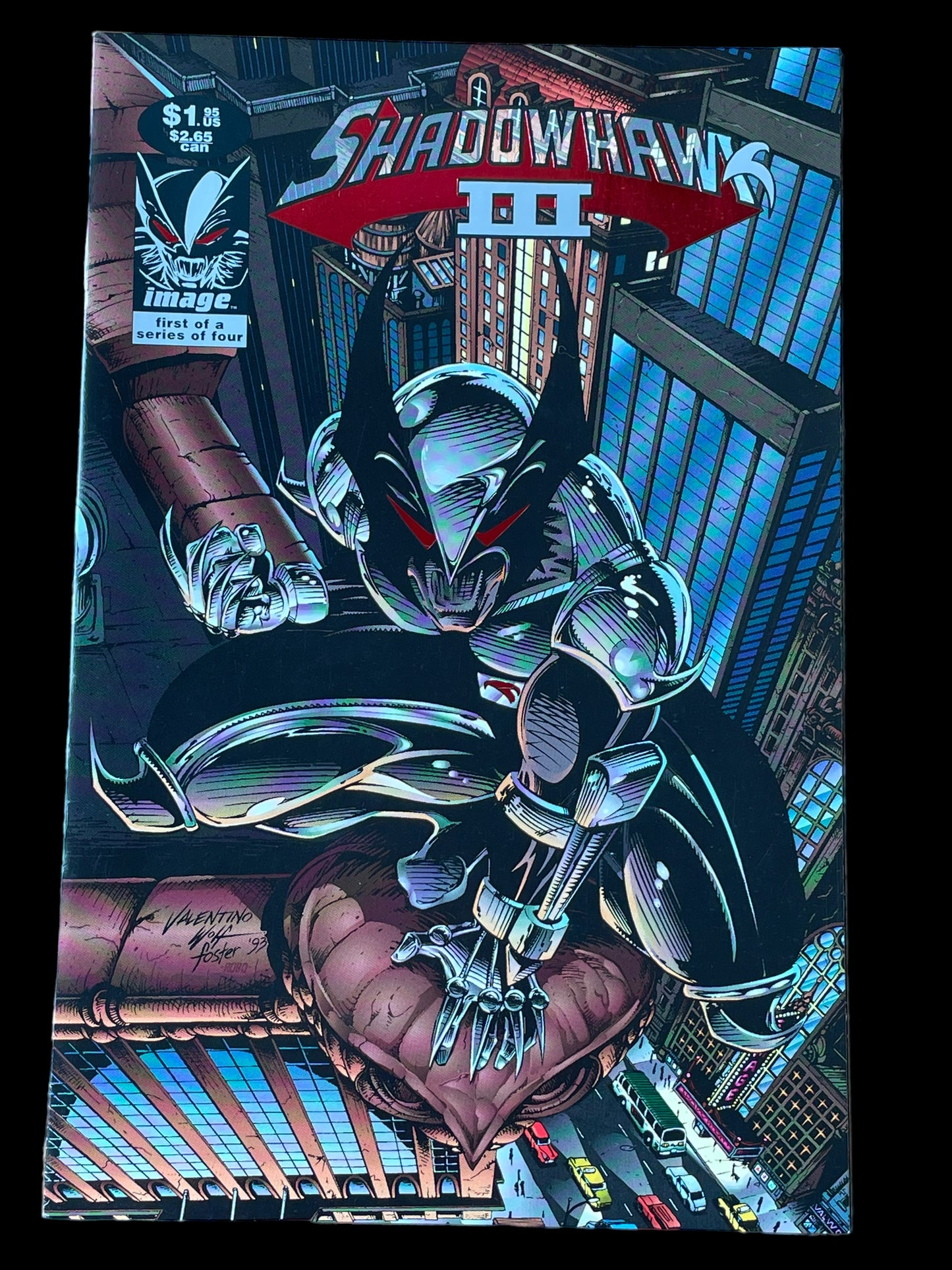 Shadowhawk III 1 of 4 Nov 1993 Image Comics Book