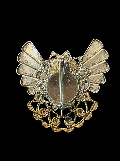 Vintage Angel Brooch Pin