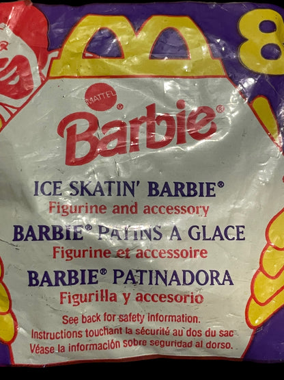 1994 Barbie Ice Skatin' Barbie McDonald's Happy Meal Toy