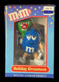 Kurt Adler Blue M&M Christmas Holiday Ornament