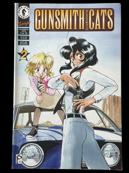 Gunsmith Cats Complete Set of 1 to 10 Dark Horse Comics Book