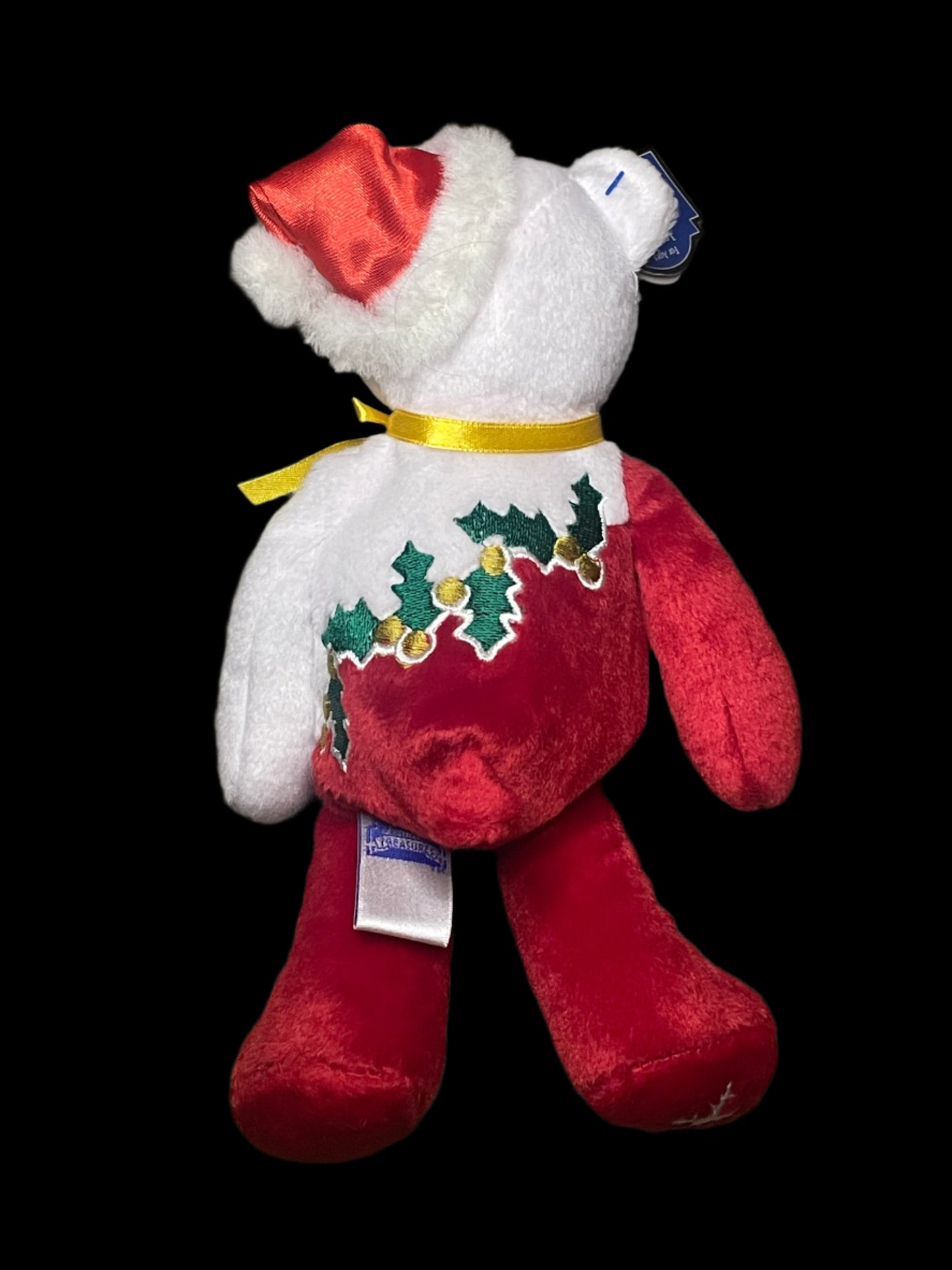 1999-2000 Limited Treasures Bean Bear Plush The Christmas Bear