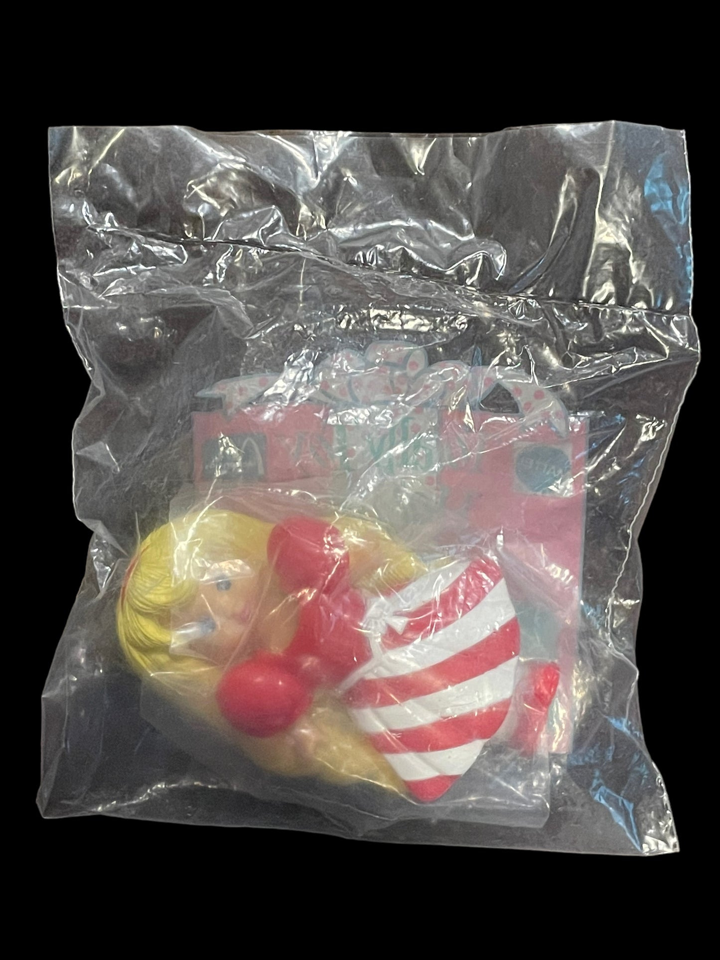 1993 Totally Toy Holiday Lil Miss Candy Stripe McDonald's Happy Meal Toy