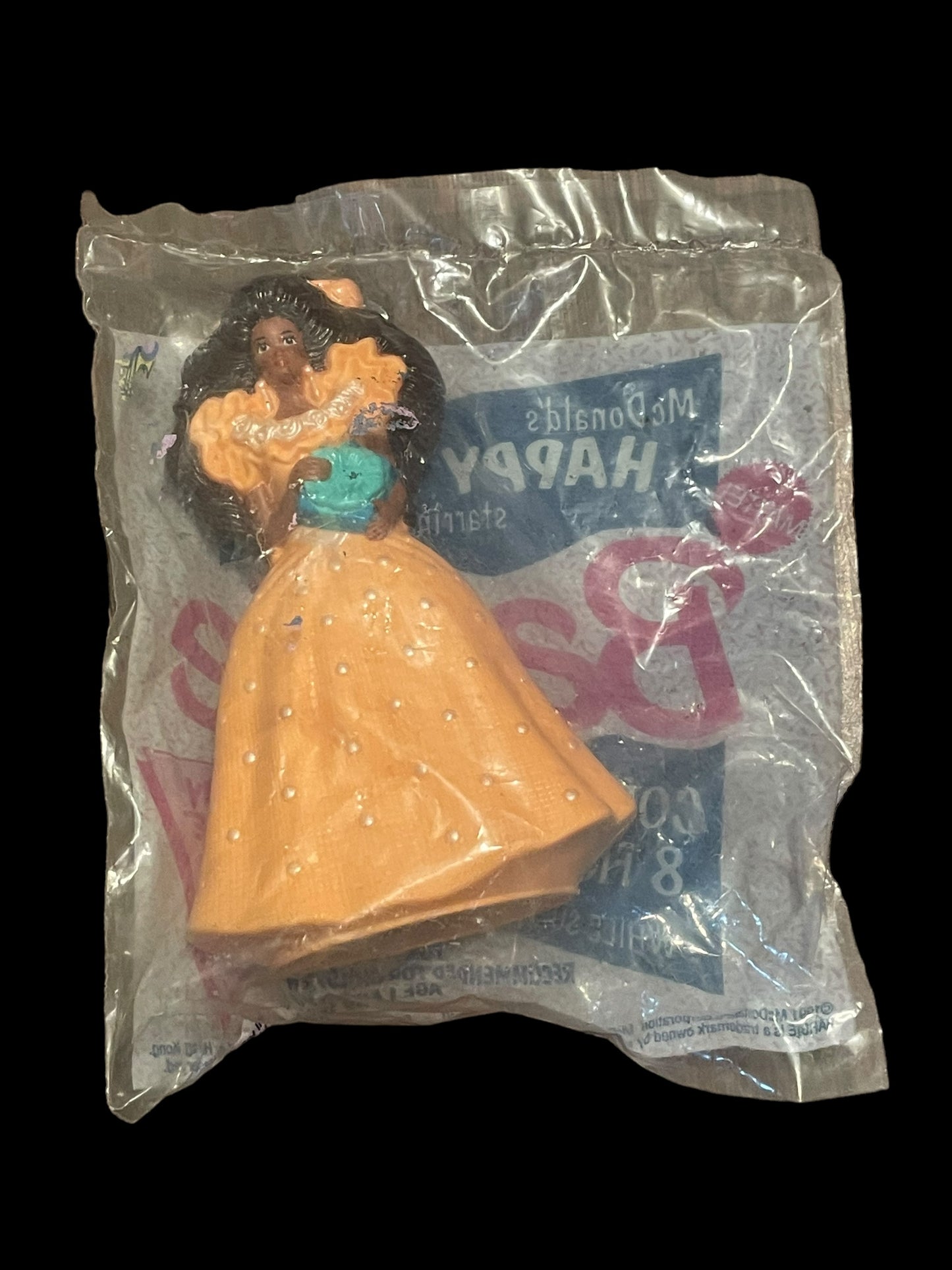 1991 Barbie Birthday Surprise Barbie McDonald's Happy Meal Toy