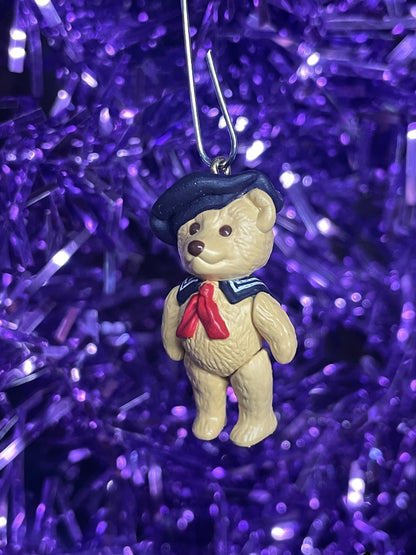 1999 Hallmark Keepsake Ornament Teddy-Bear Style #3 Mini