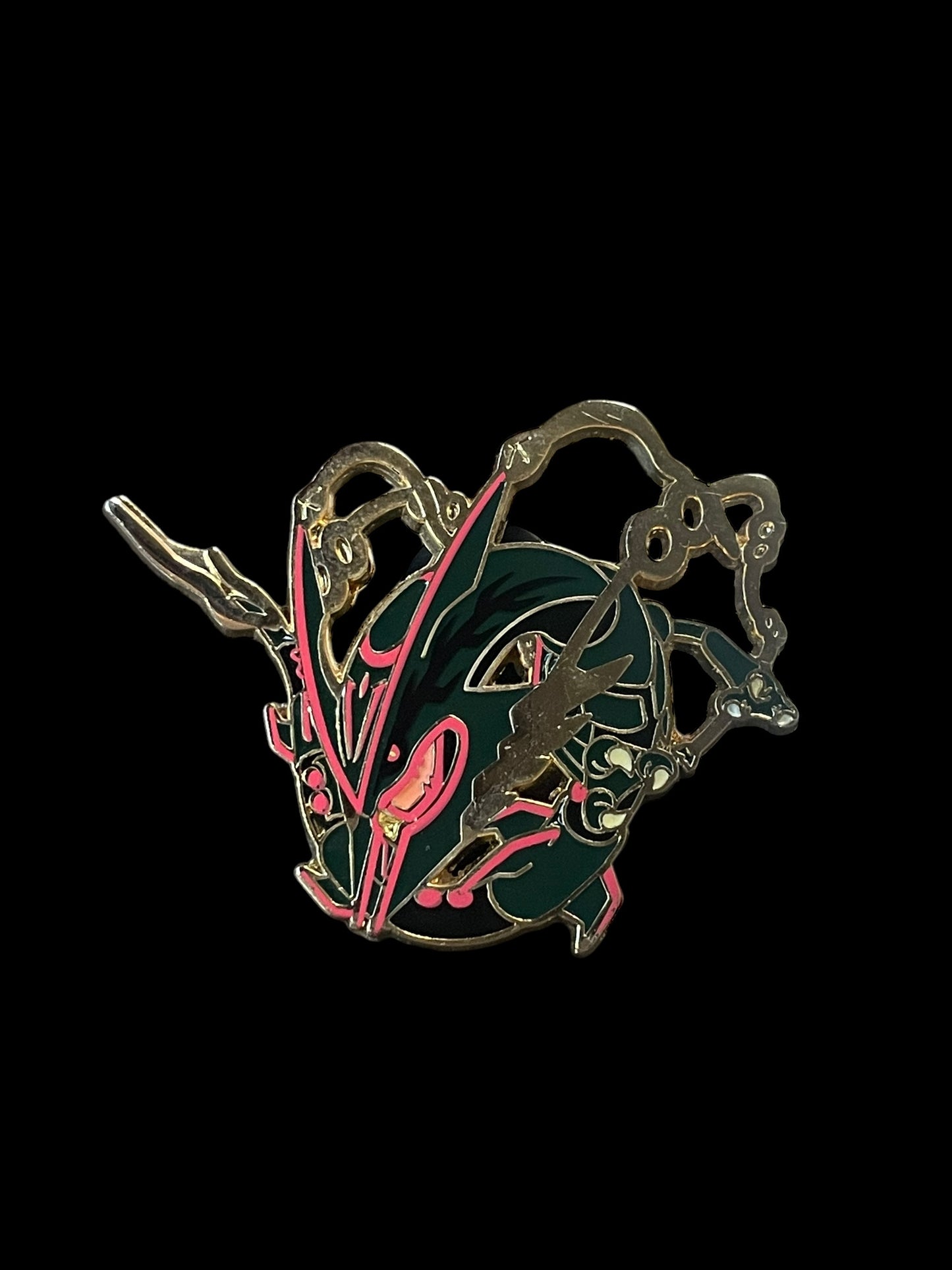 2015 Mega Rayquaza Pokemon Official Enamel Collectible Pin