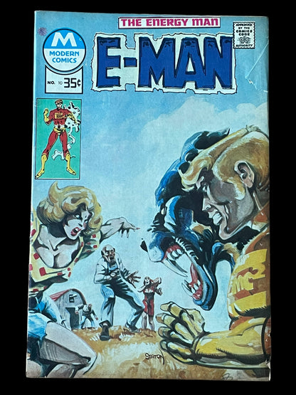 E-Man No.10 1975 Modern Comics Book