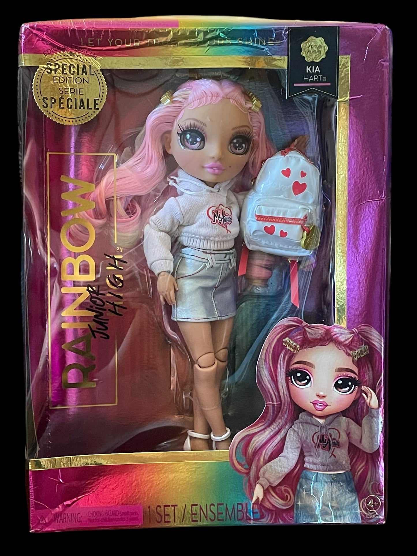 2023 Kia Hart Special Edition Rainbow Junior High Fashion Doll