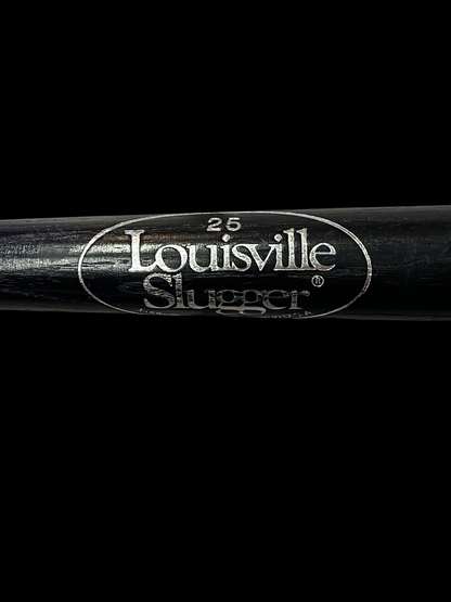 Vintage Black Personalized Mickey 25 Louisville Slugger Mini Bat