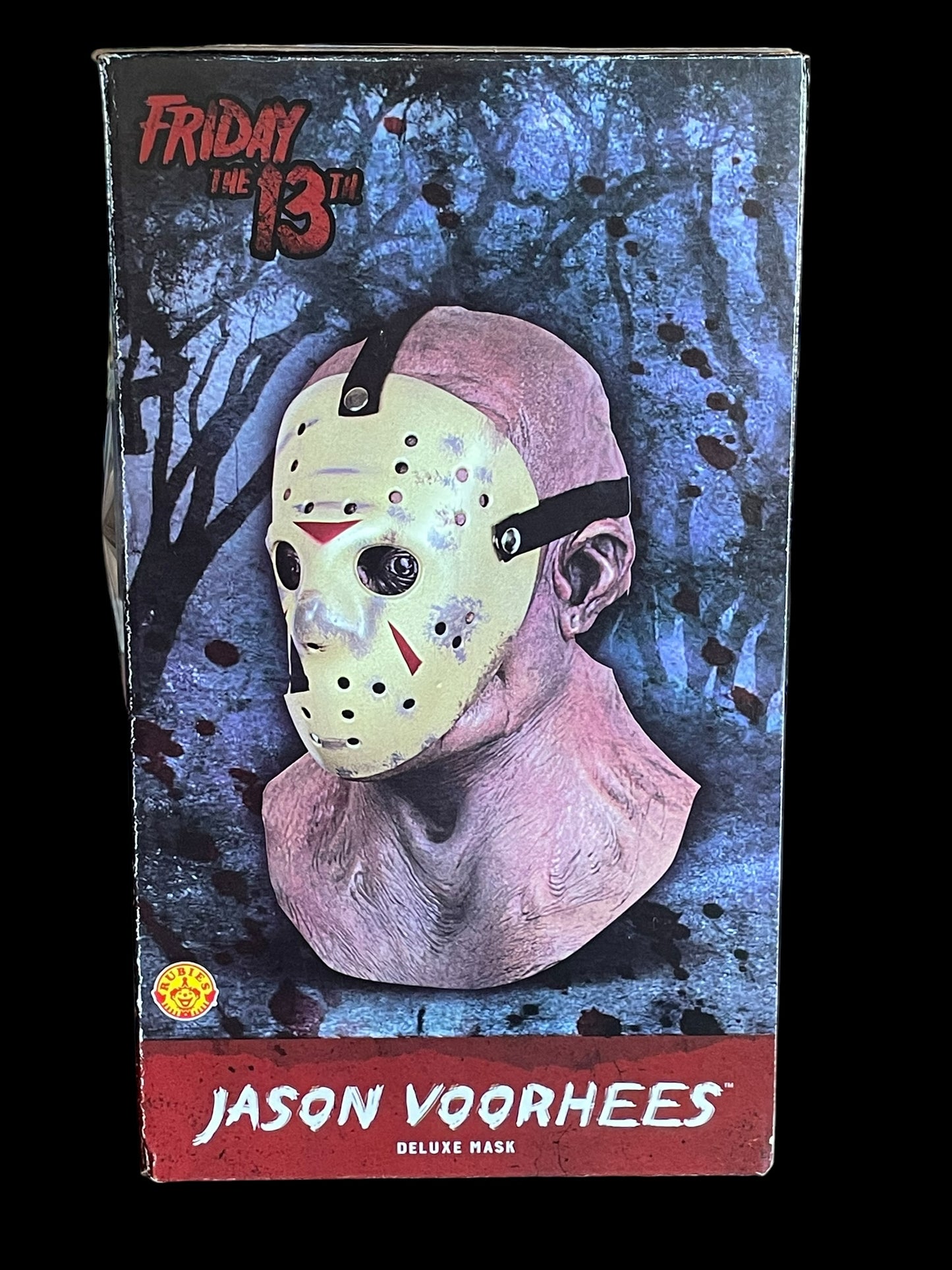 Warner Bros Friday The 13th Jason Voorhees Deluxe Mask with Removable Hockey Mask New