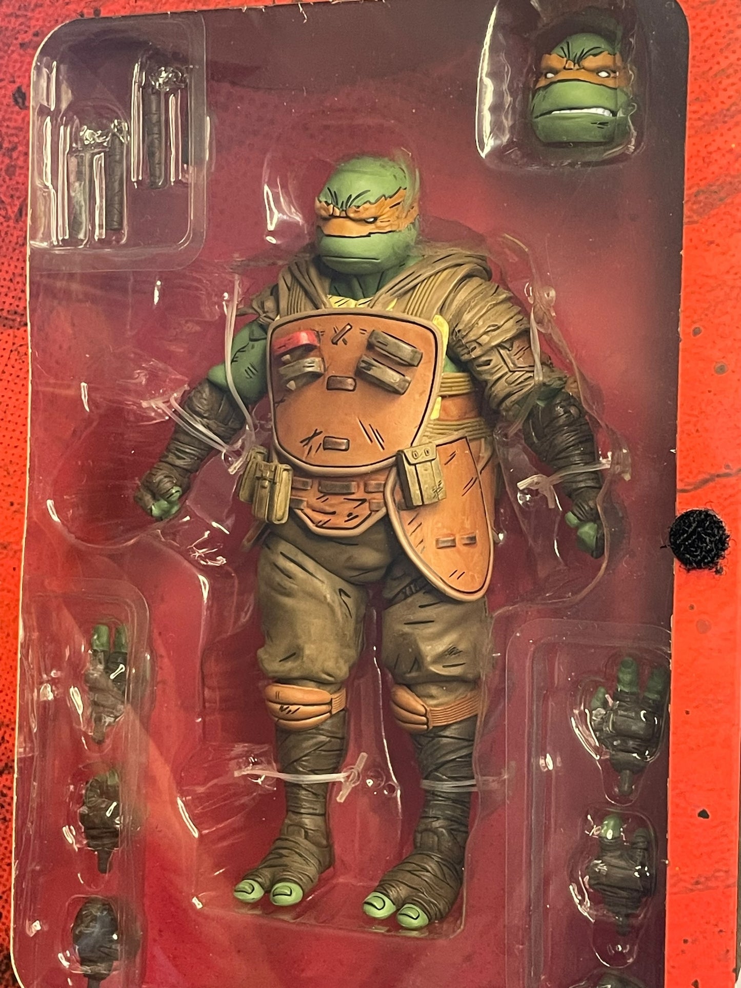 NECA Teenage Mutant Ninja Turtles The Last Ronin Ultimate Flashback Michelangelo 7" Action Figure